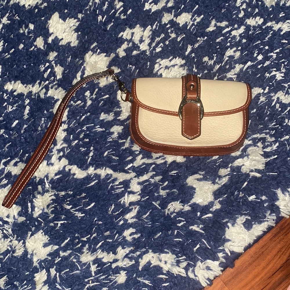 Dooney & Bourke wristlet in very good condition w/ one minor blemish - vintage